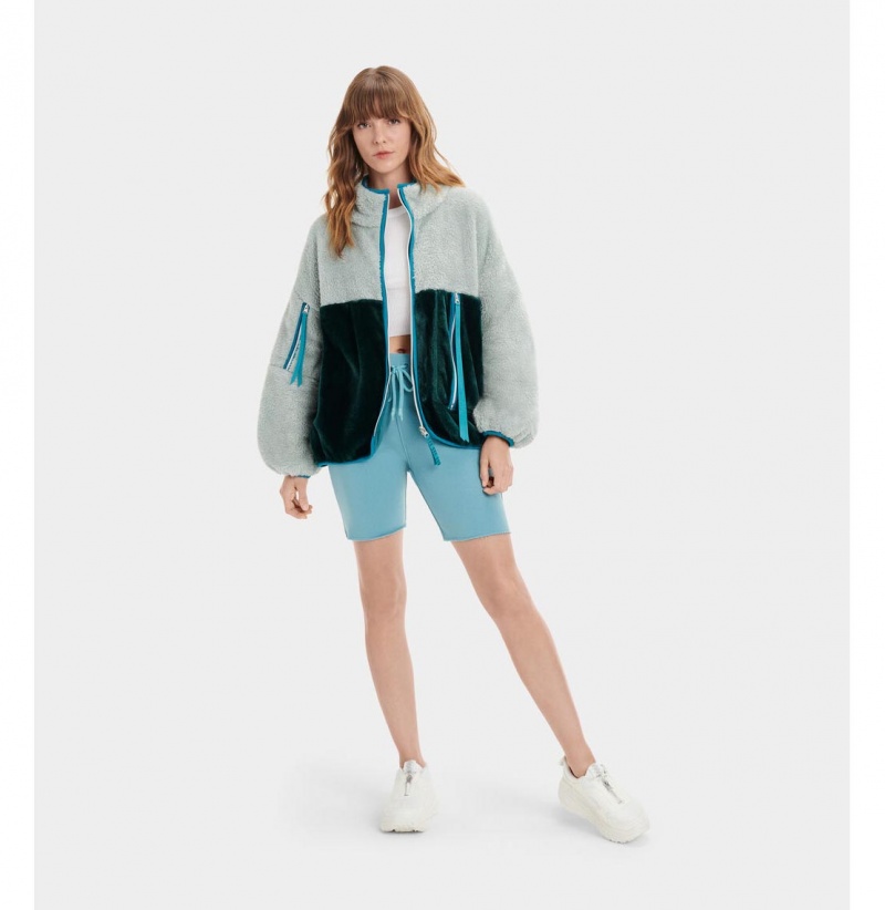 UGG Marlene Sherpa Bundy Damske Zelene | SK-639HIVMEA