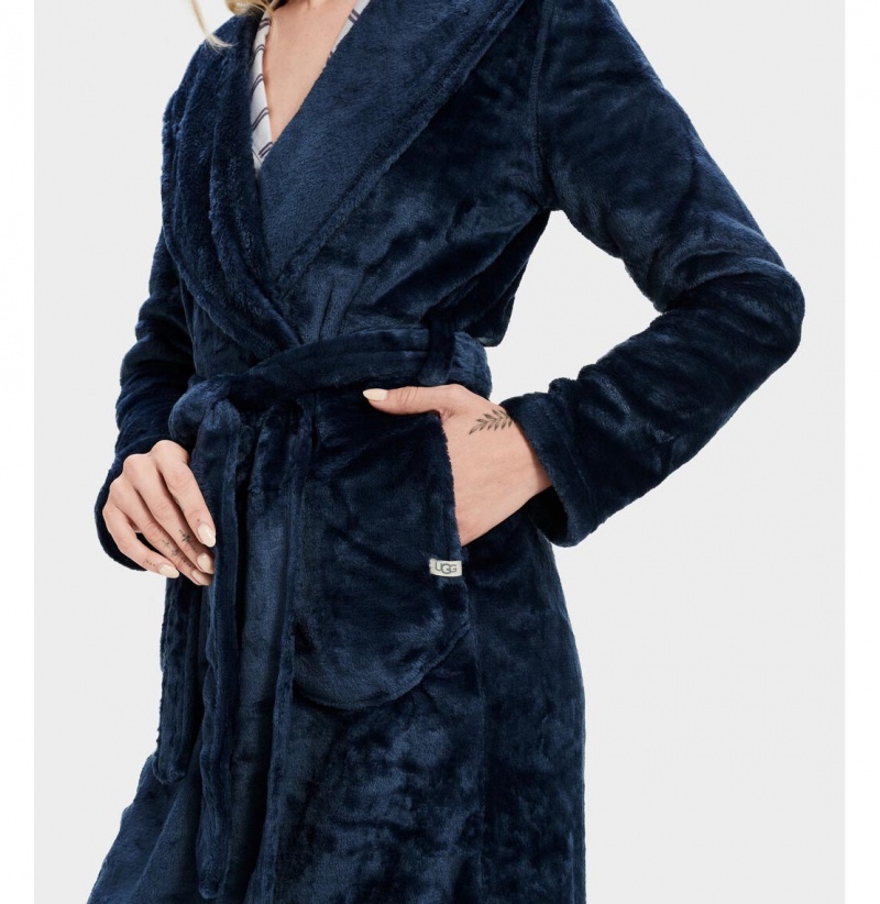 UGG Miranda Fleece Župan Damske Indigo | SK-432BFLZXC
