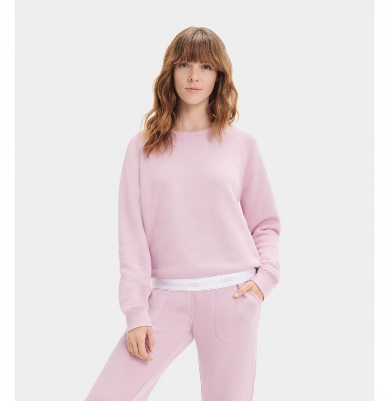 UGG Nena Crewneck Mikina s Kapucnou Damske Ruzove | SK-152LQHUKA
