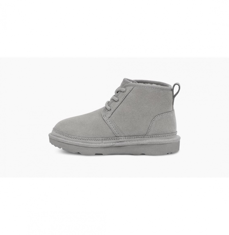UGG Neumel Chopd Chukka Topanky Detske Siva Biele | SK-347BYNUJL