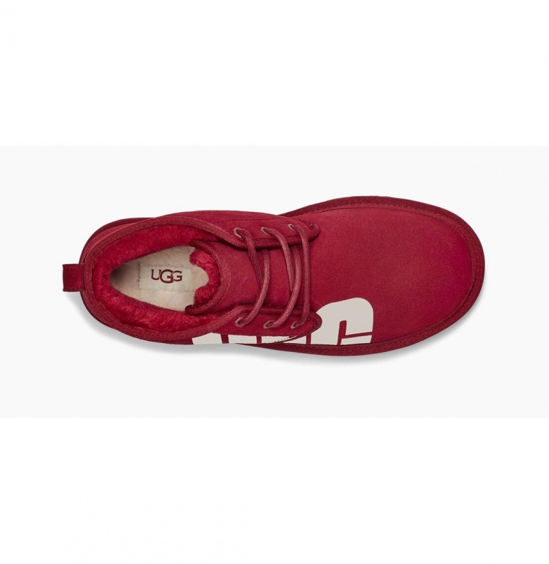 UGG Neumel Chopd Chukka Topanky Panske Červené | SK-824YWJVAF