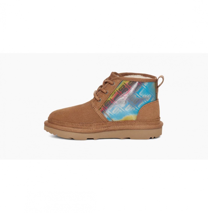 UGG Neumel Chromatic Chukka Topanky Detske Hnede | SK-154NOHITF