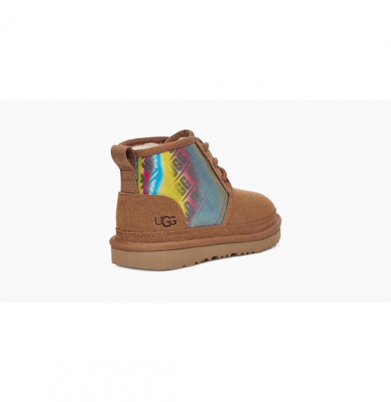 UGG Neumel Chromatic Chukka Topanky Detske Hnede | SK-154NOHITF