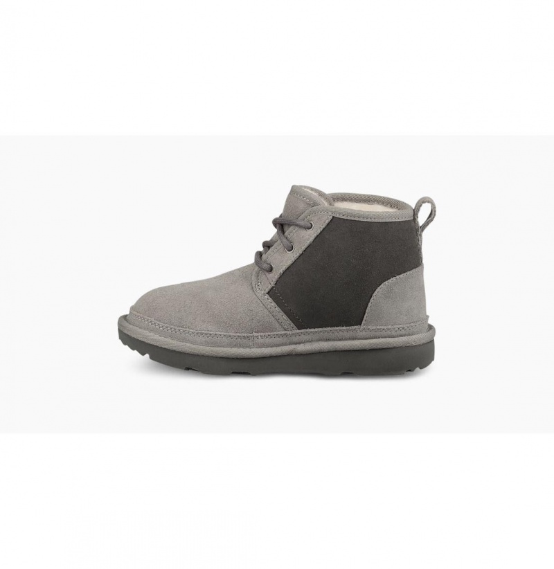 UGG Neumel II Chukka Topanky Detske Tmavo Siva | SK-016LAYRST