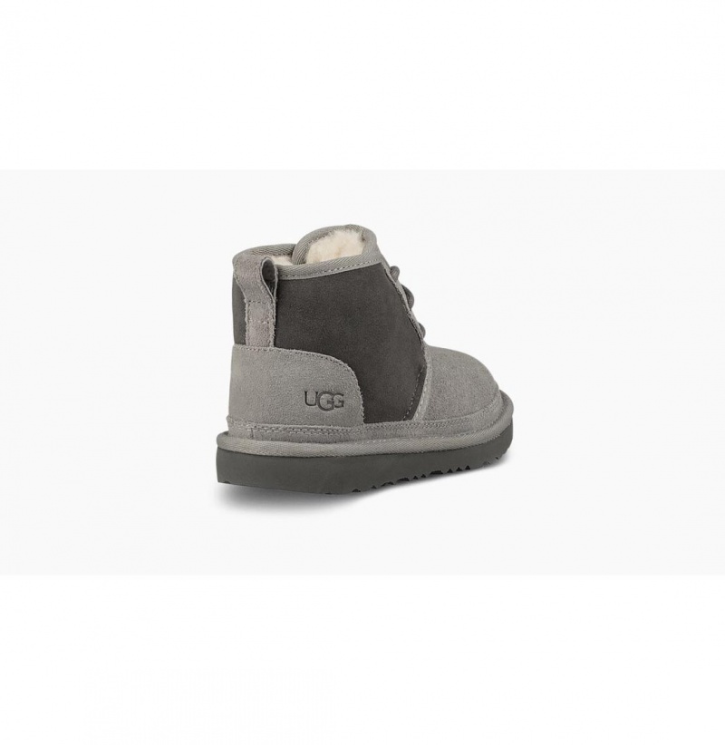 UGG Neumel II Chukka Topanky Detske Tmavo Siva | SK-016LAYRST