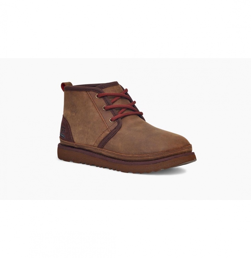 UGG Neumel II Weather Chukka Topanky Detske Bordove | SK-798YBVTRO