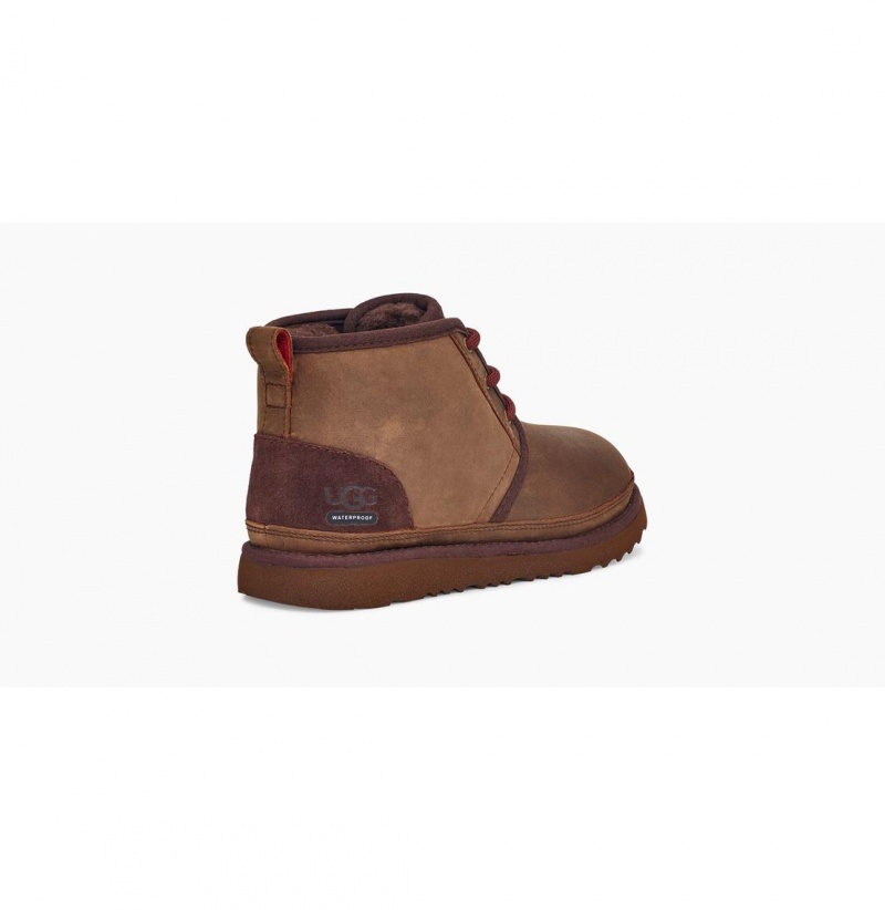 UGG Neumel II Weather Chukka Topanky Detske Bordove | SK-798YBVTRO