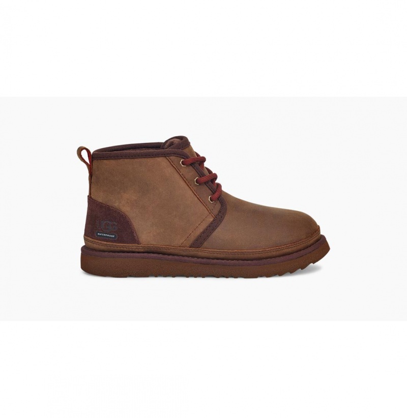UGG Neumel II Weather Chukka Topanky Detske Bordove | SK-798YBVTRO