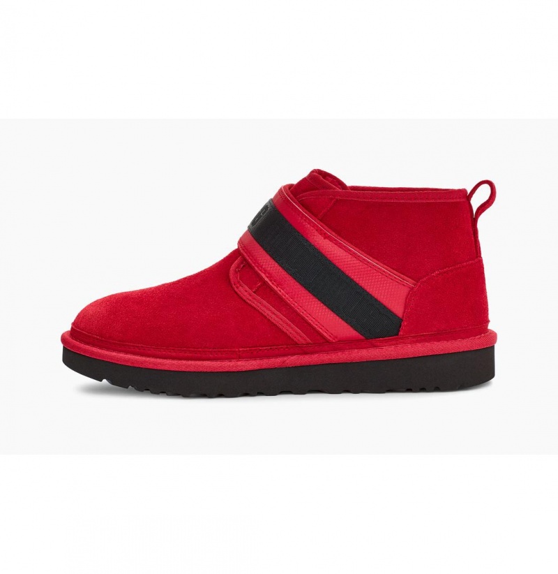 UGG Neumel Snapback Chukka Topanky Panske Červené | SK-102VCBZLX