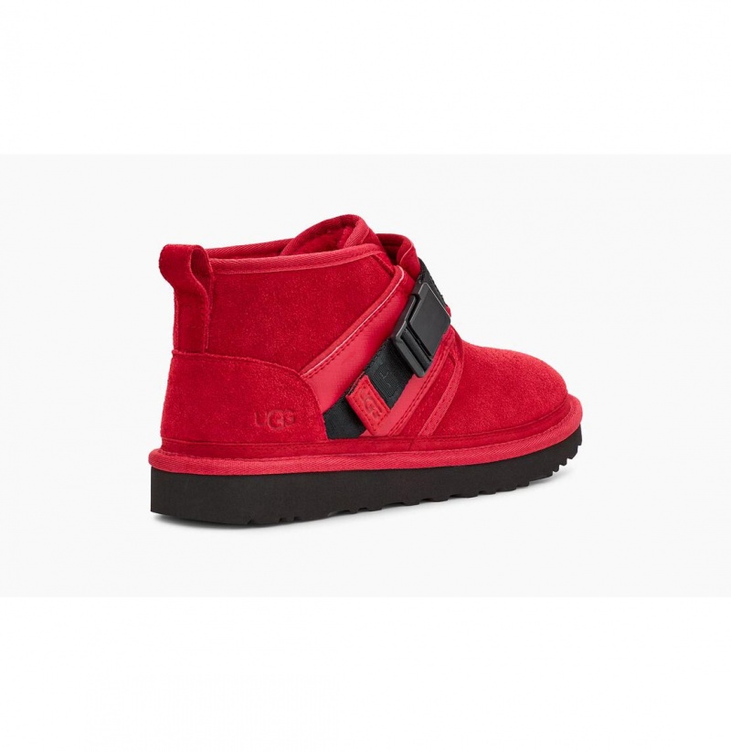 UGG Neumel Snapback Chukka Topanky Panske Červené | SK-102VCBZLX