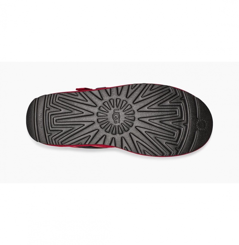 UGG Neumel Snapback Chukka Topanky Panske Červené | SK-102VCBZLX