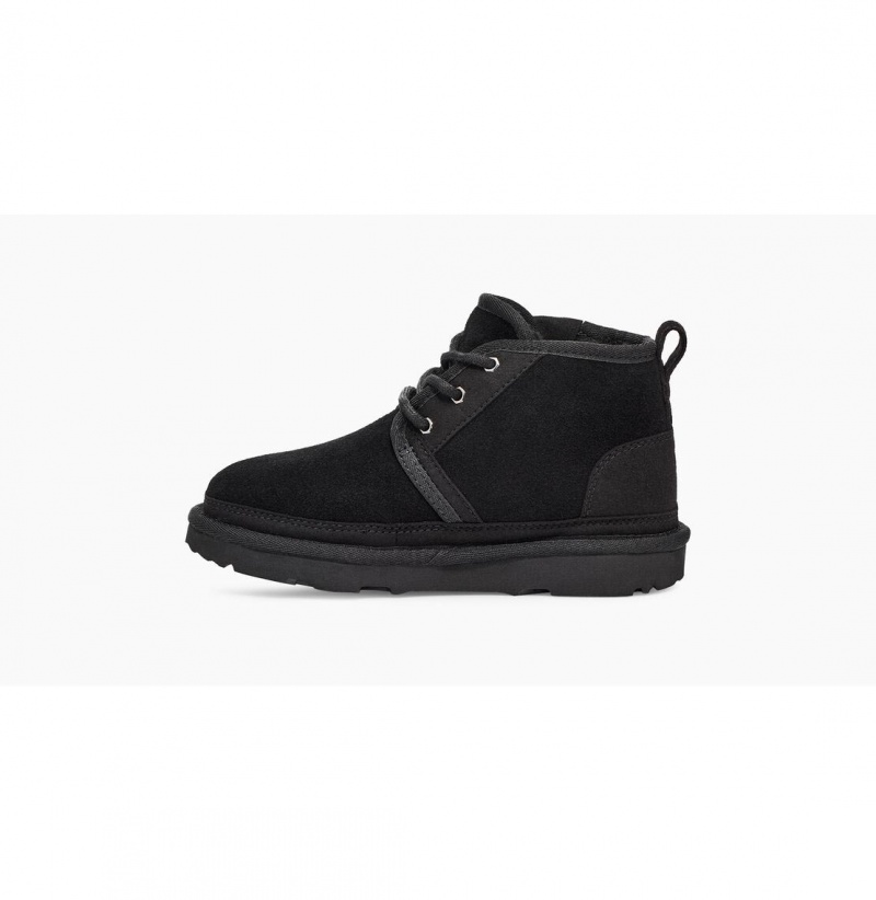 UGG Neumel Zip Chukka Topanky Detske Čierne | SK-082WDNCVJ