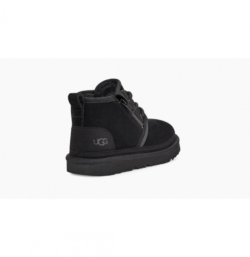 UGG Neumel Zip Chukka Topanky Detske Čierne | SK-082WDNCVJ