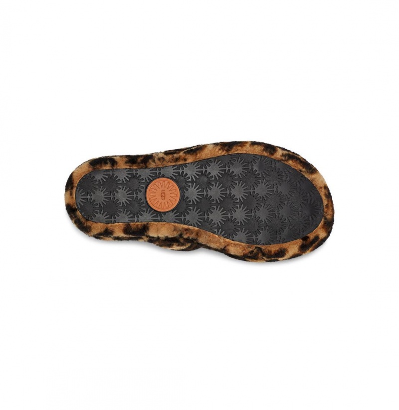 UGG Oh Yeah Panther Print Papuce Damske Leopardie | SK-142MENWIF