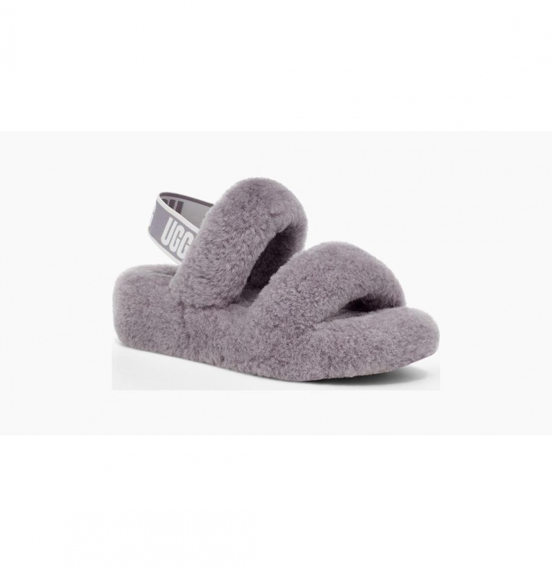 UGG Oh Yeah Papuce Damske Siva | SK-702STGNAX