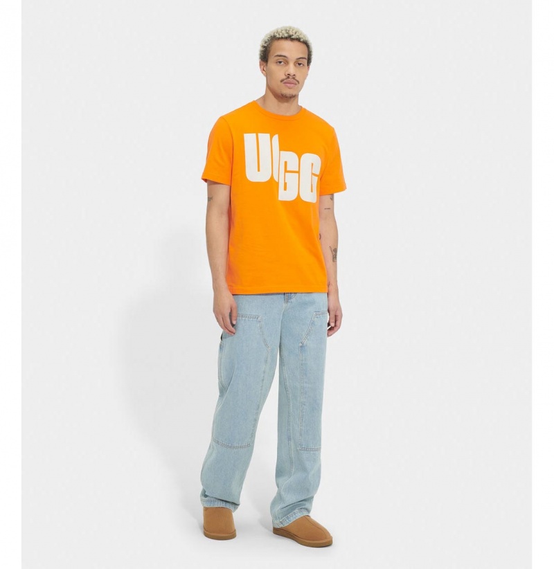 UGG Oversized Logo Chopd Tricko Damske Oranžové | SK-361JLOTKB