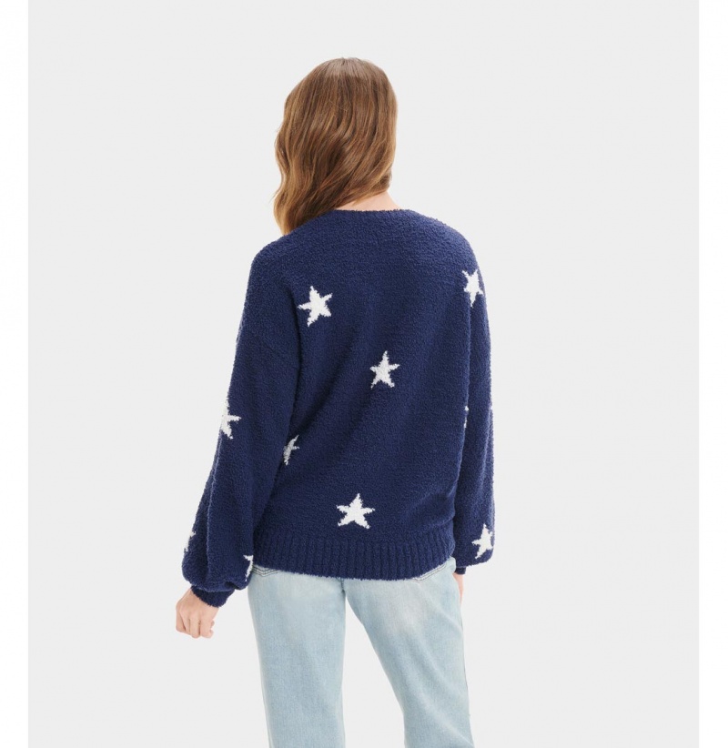 UGG Paden Pullover Svetre Damske Námornícka Modrá | SK-056CPWGOF