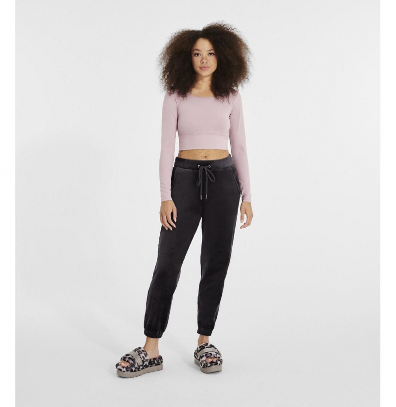UGG Padley Jogger Nohavice Damske Tmavo Siva | SK-736YAWBSH