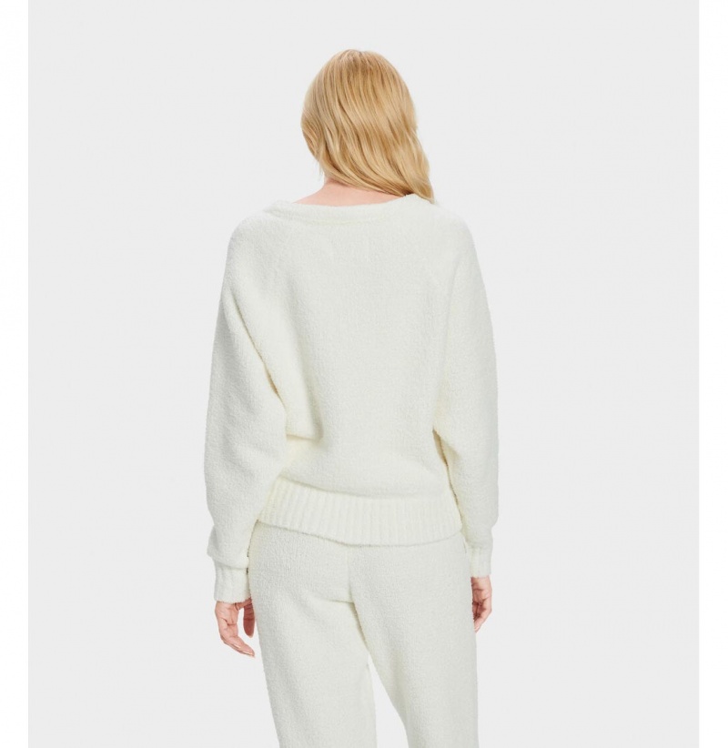 UGG Paula V Neck Svetre Damske Krém | SK-738OPHTKV