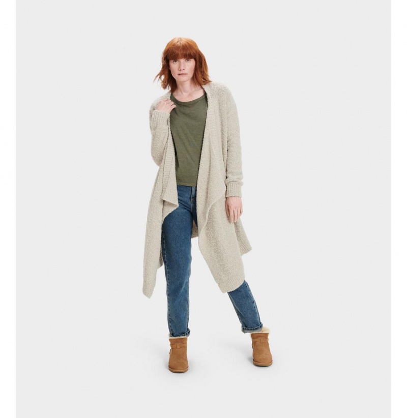 UGG Phoebe Wrap Kardigan Damske Hnedožltý | SK-386YPRXQB