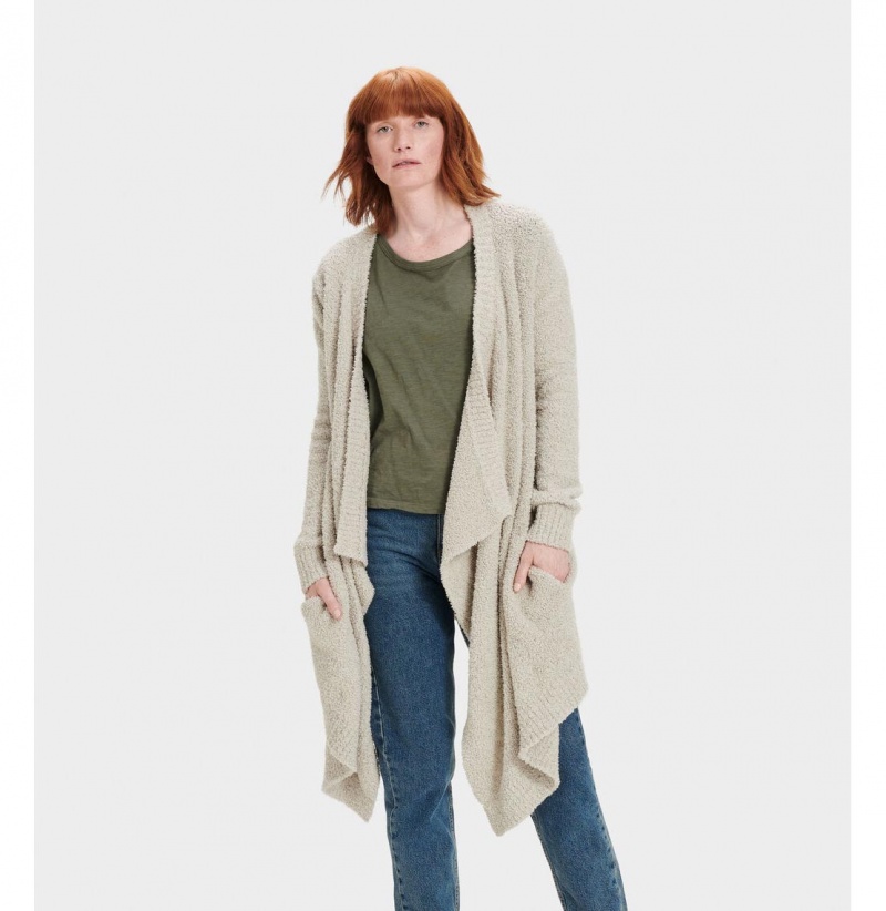 UGG Phoebe Wrap Kardigan Damske Hnedožltý | SK-386YPRXQB