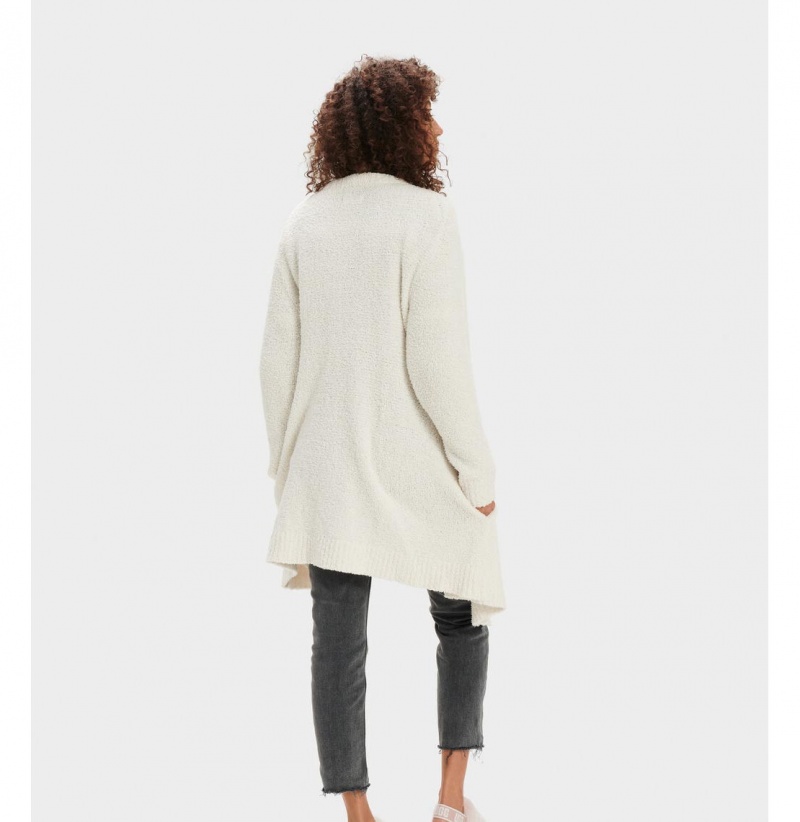 UGG Phoebe Wrap Kardigan Damske Krém | SK-624YPEJWH