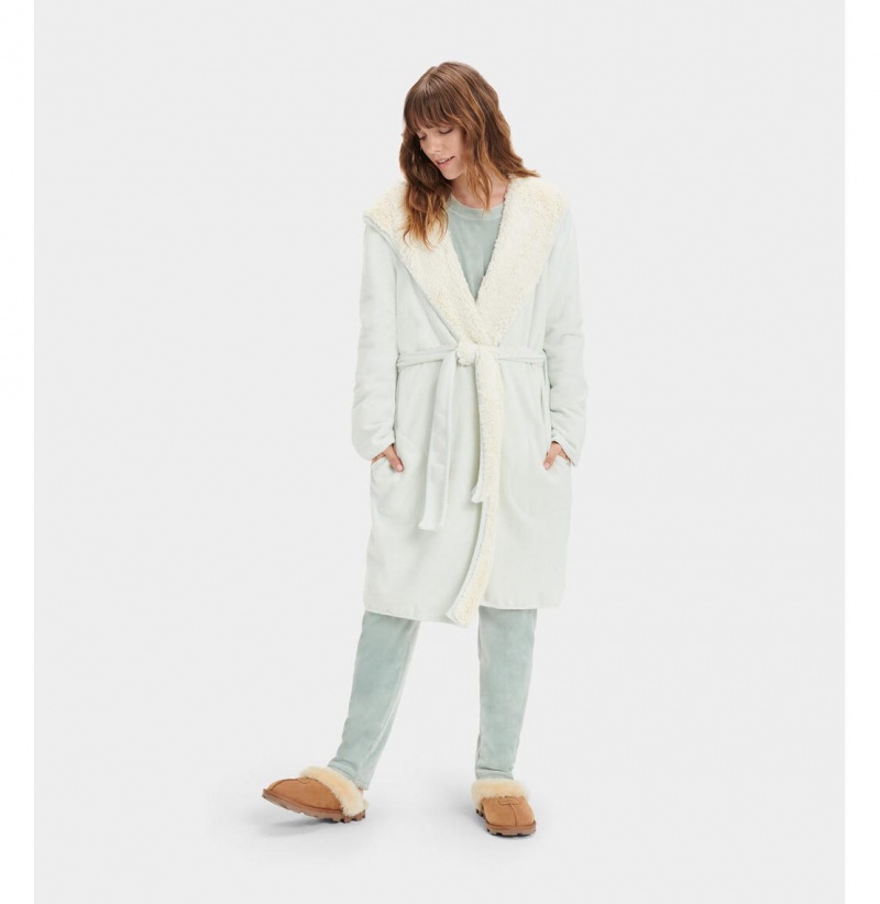 UGG Portola Reversible Župan Damske Svetlo Námornícka Modrá | SK-172VFWRKO