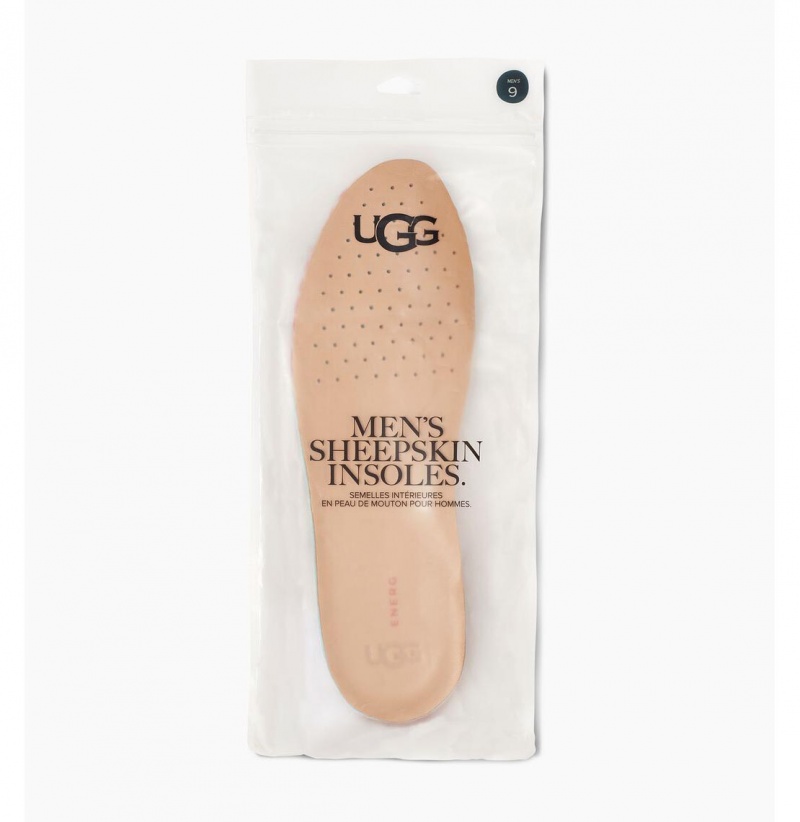 UGG Premium Kozene Vložky Do Topánok Panske Béžové | SK-768FKUNSI