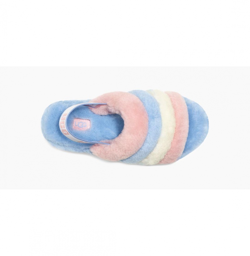 UGG Pride Fluff Yeah Slapky Papuce Damske Viacfarebný | SK-539OTMSUI
