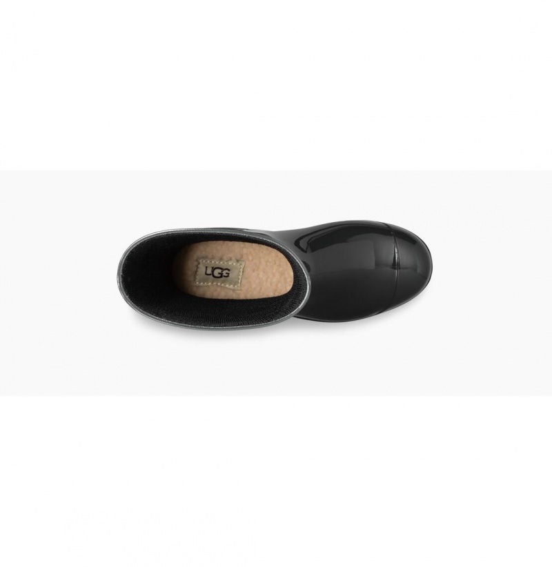 UGG Raana Gumaky Detske Čierne | SK-538ISJFRQ