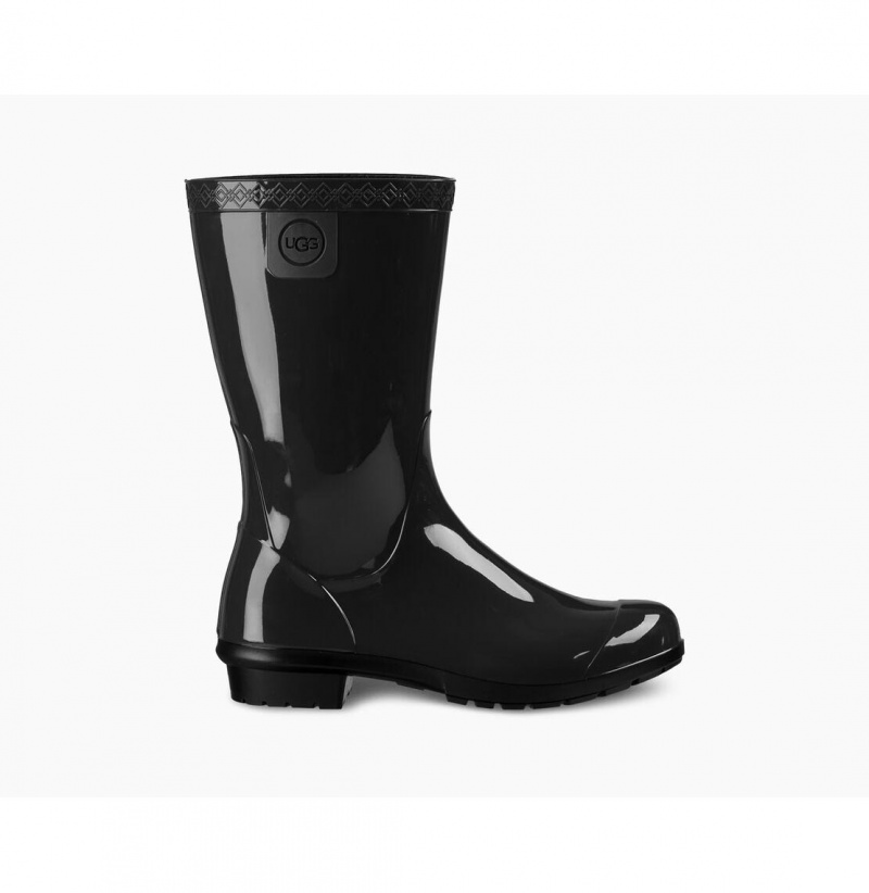 UGG Raana Gumaky Detske Čierne | SK-538ISJFRQ