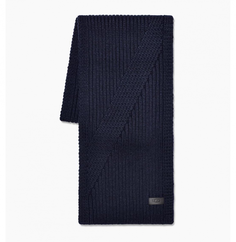 UGG Rebrovaný Knit Stripe Satky Panske Námornícka Modrá | SK-872WHUYEC
