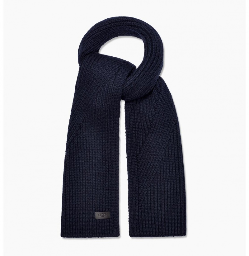 UGG Rebrovaný Knit Stripe Satky Panske Námornícka Modrá | SK-872WHUYEC