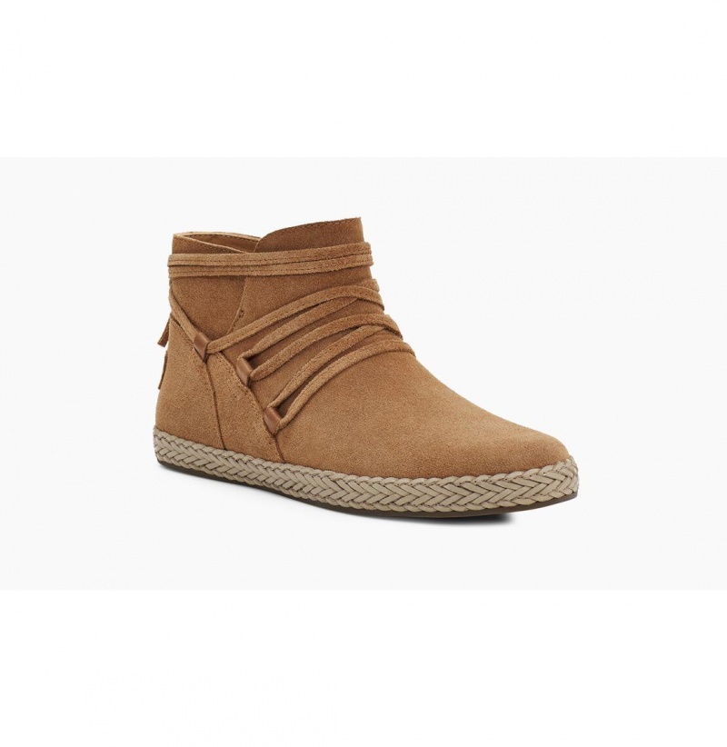 UGG Rianne Mokasiny Damske Hnede | SK-085KMDHSY