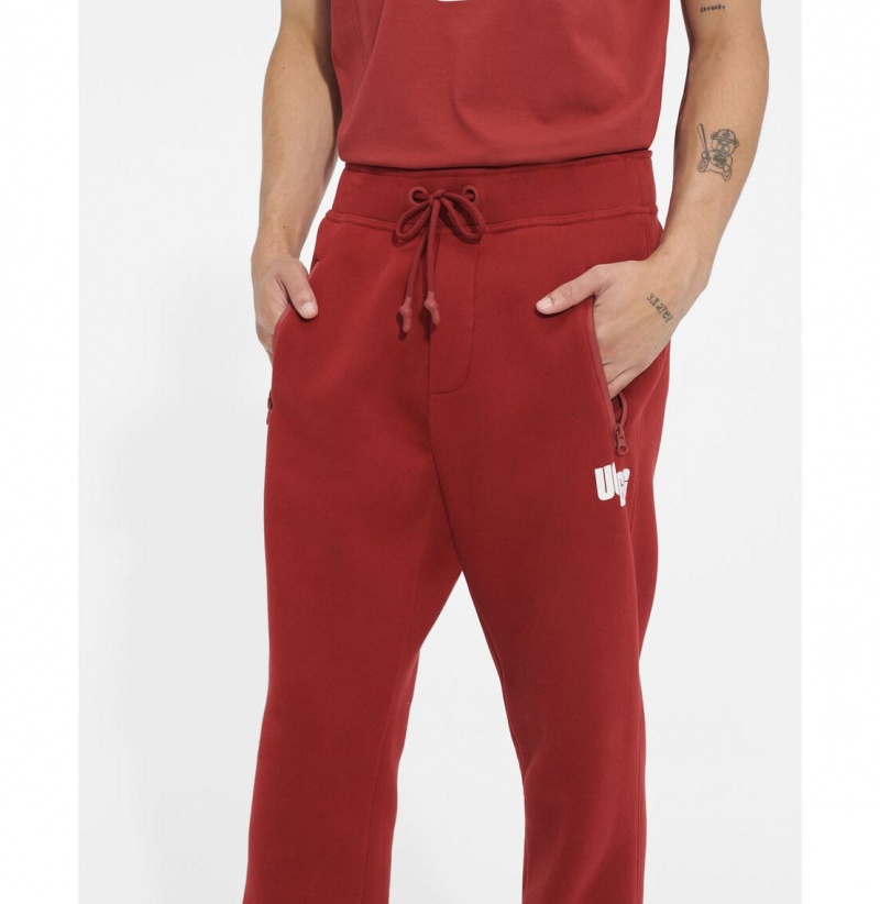 UGG Ricky Chopd Jogger Nohavice Panske Červené | SK-237PTBMWN
