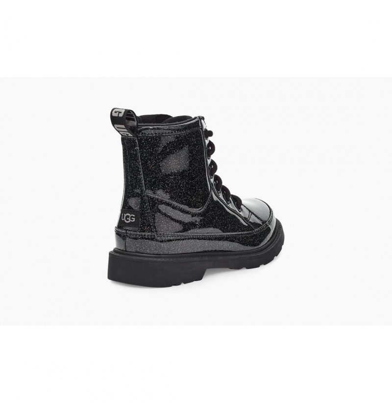 UGG Robley Glitter Bojové topánky Detske Čierne | SK-473ALWKYH