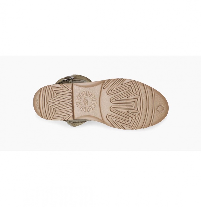 UGG Romely Prackou Zimne Topanky Damske Olivovo Zelená | SK-628GOVYXN