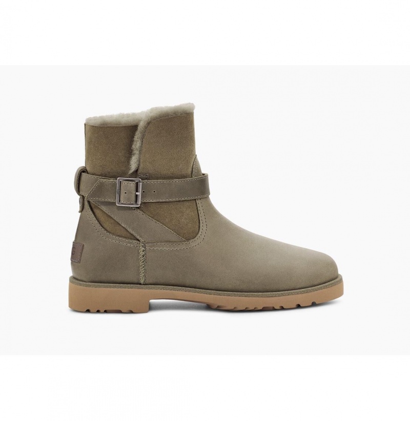 UGG Romely Prackou Zimne Topanky Damske Olivovo Zelená | SK-628GOVYXN