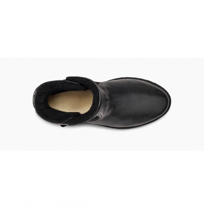 UGG Romely Prackou Zimne Topanky Damske Čierne | SK-021BGLCFZ