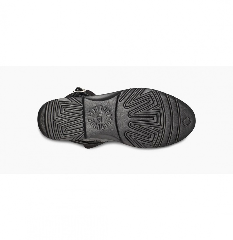 UGG Romely Prackou Zimne Topanky Damske Čierne | SK-021BGLCFZ