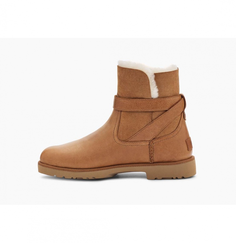 UGG Romely Prackou Zimne Topanky Damske Hnede | SK-842XUMSWD