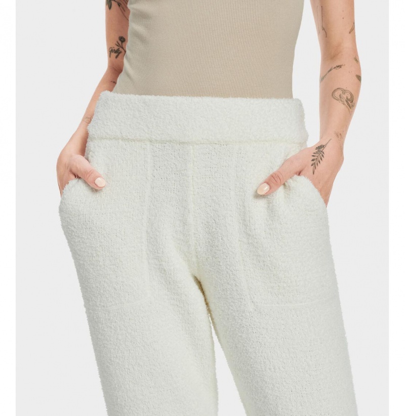 UGG Safiya Jogger Nohavice Damske Krém | SK-342DEOJBV