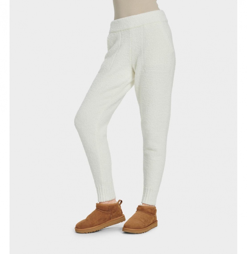UGG Safiya Jogger Nohavice Damske Krém | SK-342DEOJBV