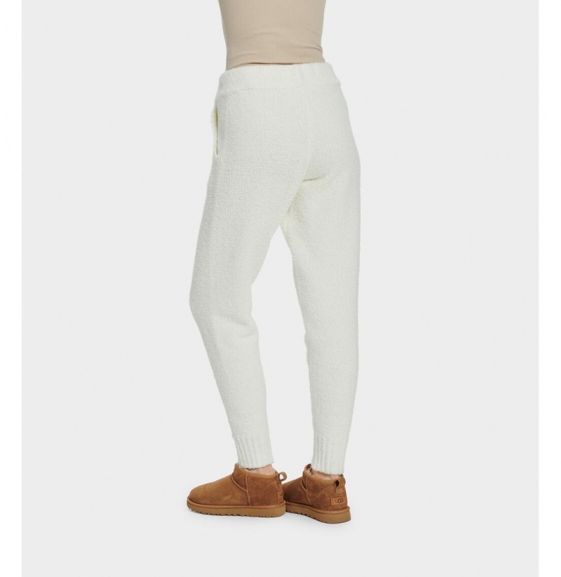 UGG Safiya Jogger Nohavice Damske Krém | SK-342DEOJBV