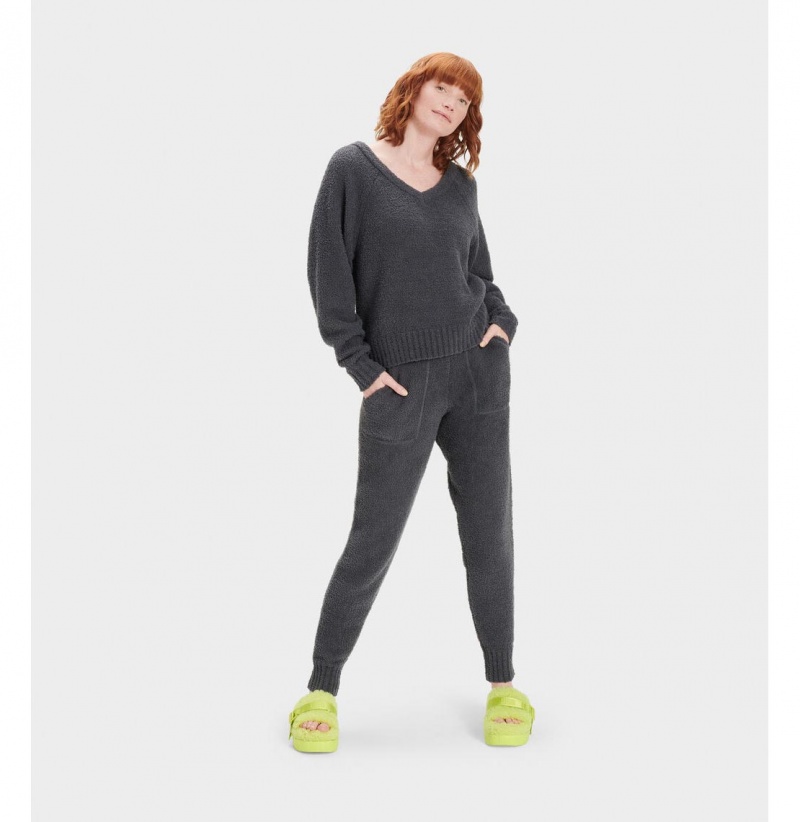 UGG Safiya Jogger Nohavice Damske Obsidian | SK-598LRNHIW
