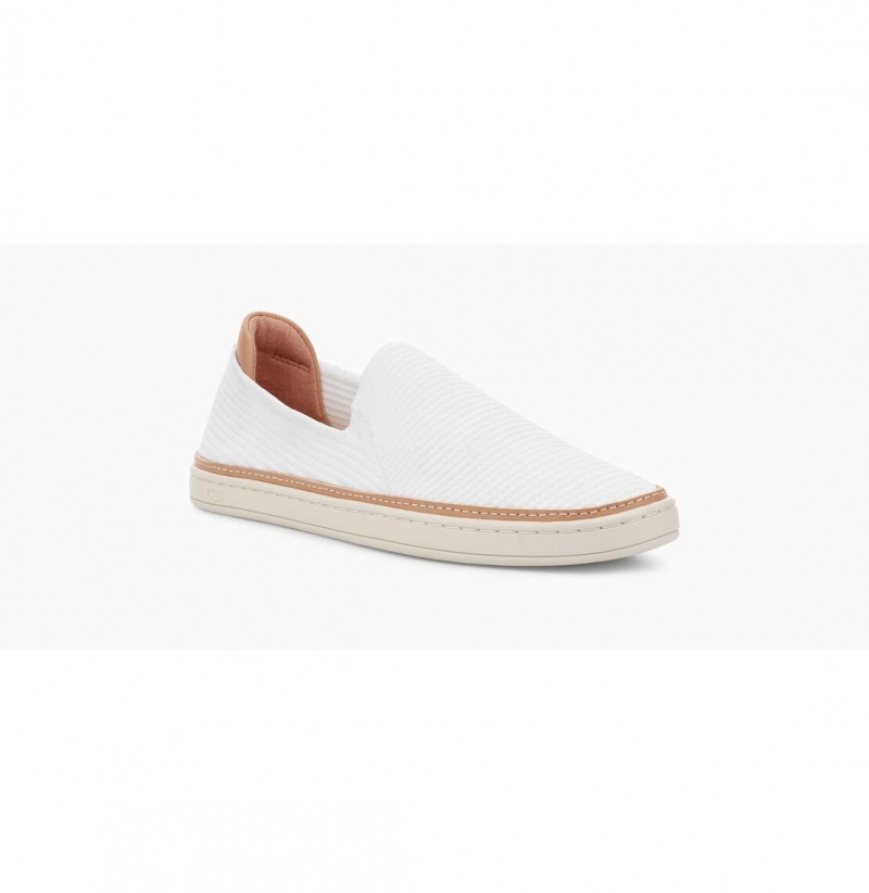 UGG Sammy Tenisky Damske Biele | SK-817JKAGYH