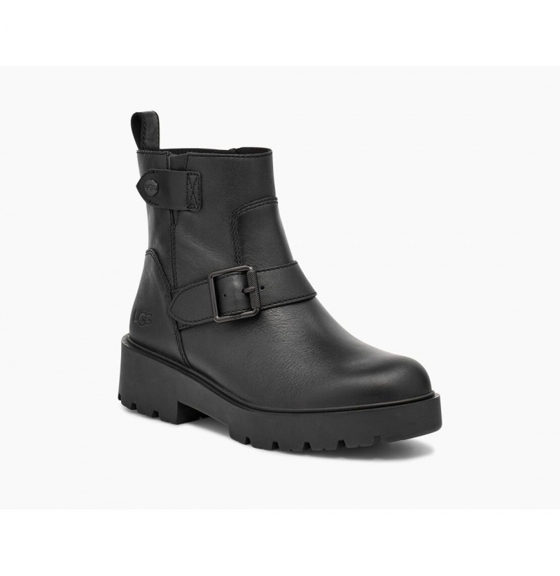 UGG Saoirse Kozene Clenkove Topanky Damske Čierne | SK-491QLFPVK