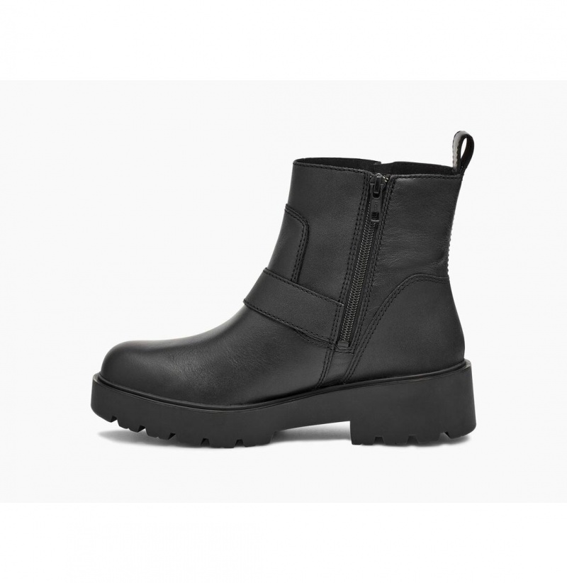 UGG Saoirse Kozene Clenkove Topanky Damske Čierne | SK-491QLFPVK