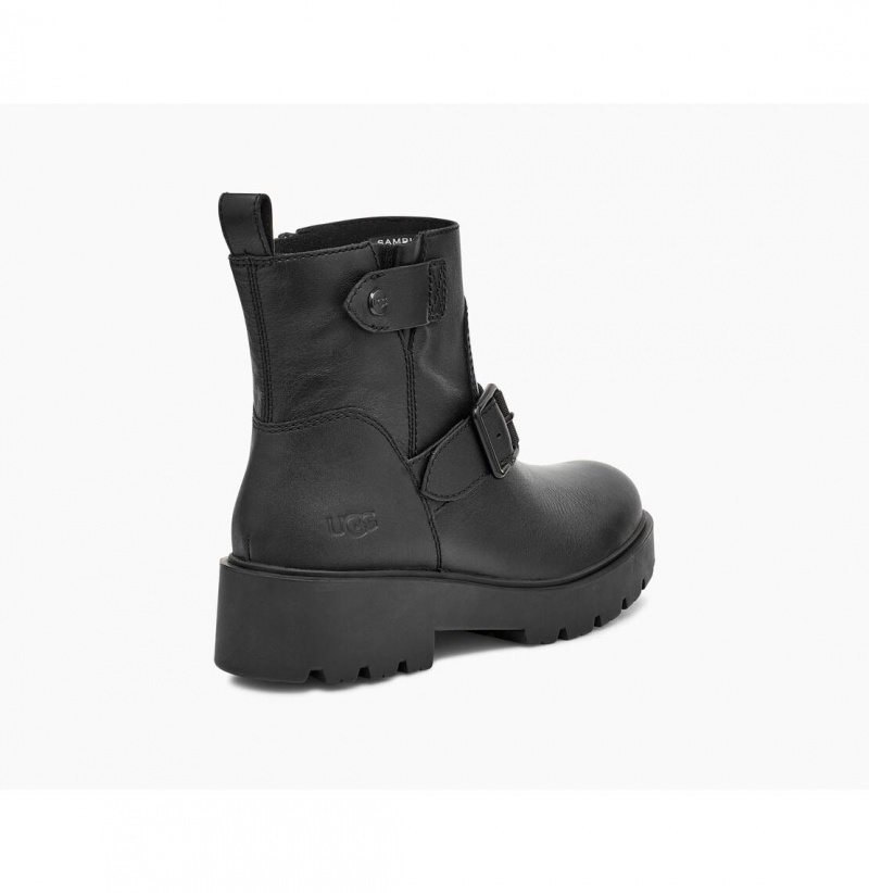 UGG Saoirse Kozene Clenkove Topanky Damske Čierne | SK-491QLFPVK