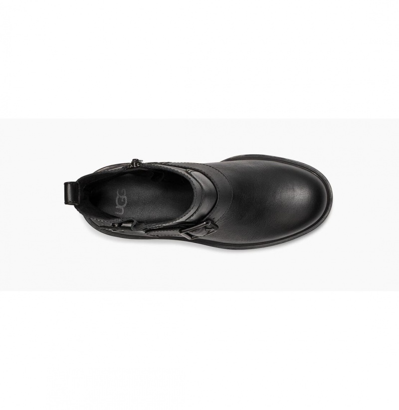 UGG Saoirse Kozene Clenkove Topanky Damske Čierne | SK-491QLFPVK